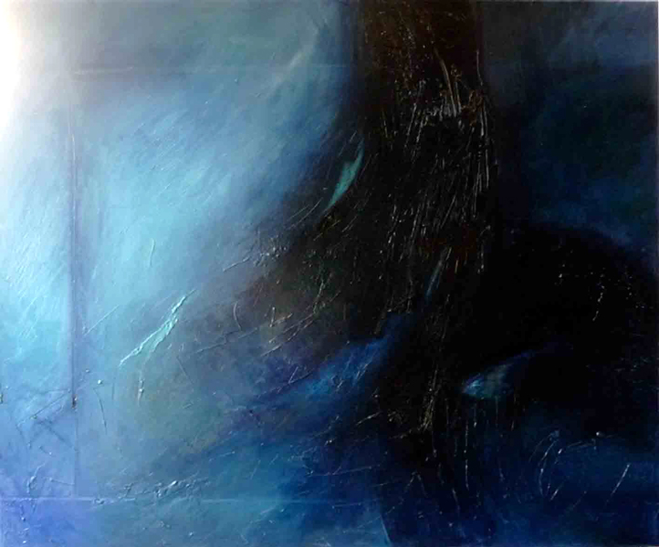 Nocte, huile sur toile, 115 x 96